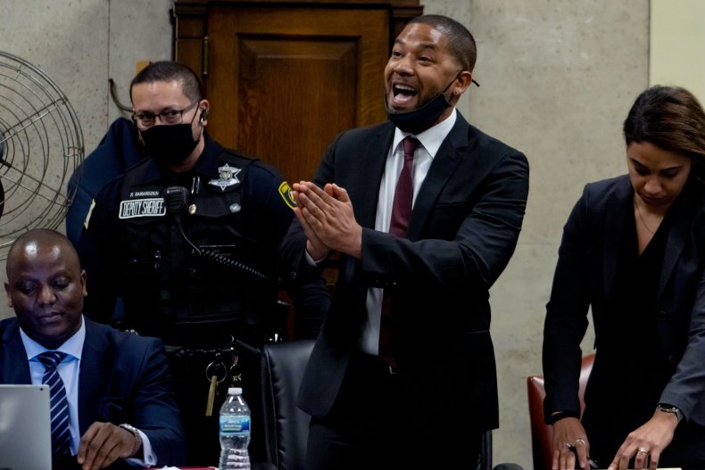 Jussie Smollett in court
