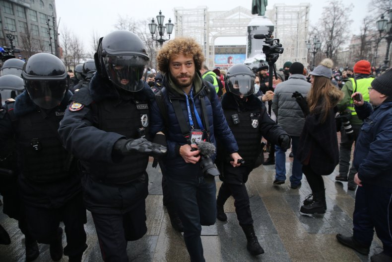 Russian Journalist Ilya Varlamov Arrest