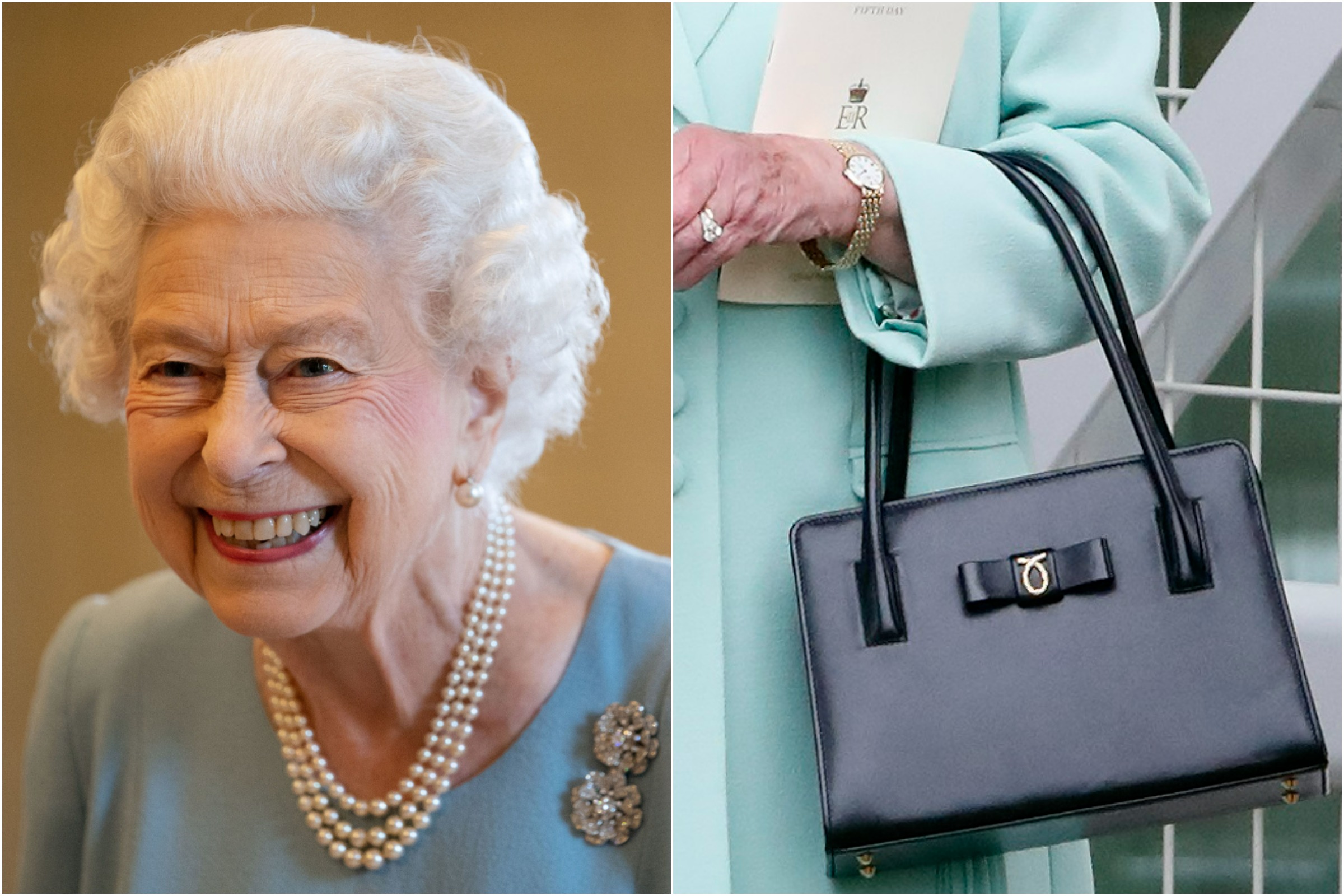 Queen Elizabeth Uses Her Handbag As a Secret Code