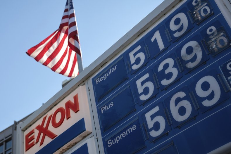 Increasing U.S. gas prices