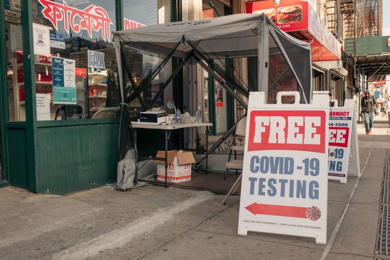 New Yorkers Get Tested For Covid As
