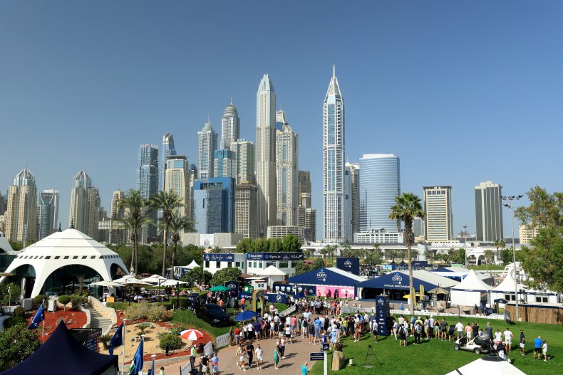 Russian Oligarchs Dubai skyline