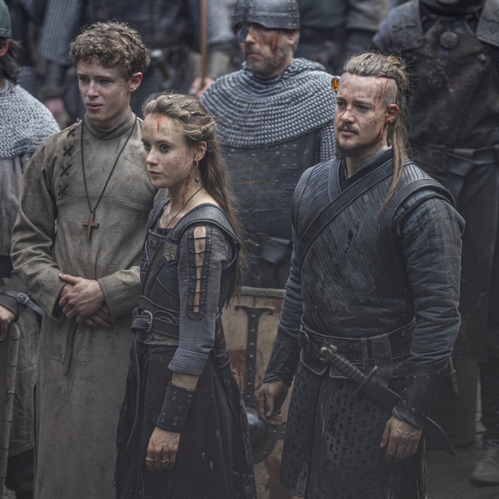 Meet the cast of The Last Kingdom: Alexander Dreymon and Emily Cox
