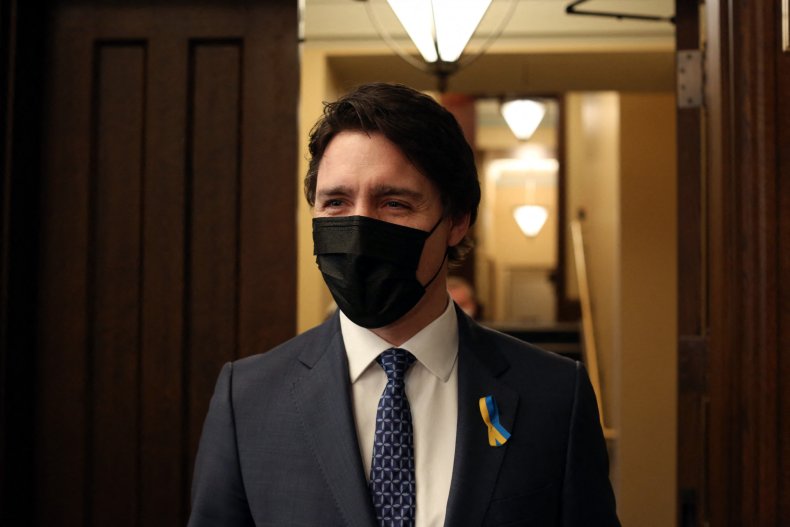 Justin Trudeau banned from Russia
