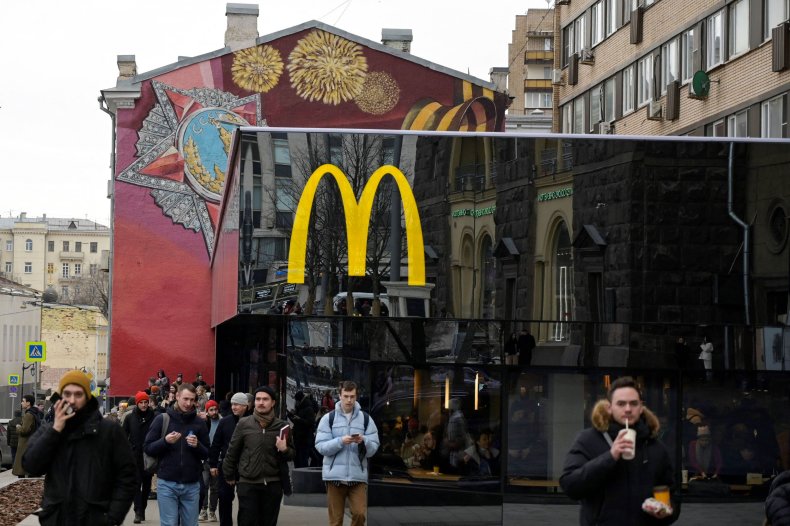 Companies that didn't leave Russia may be too late to win back Americans 3 McDonald's Russia sanctions companies