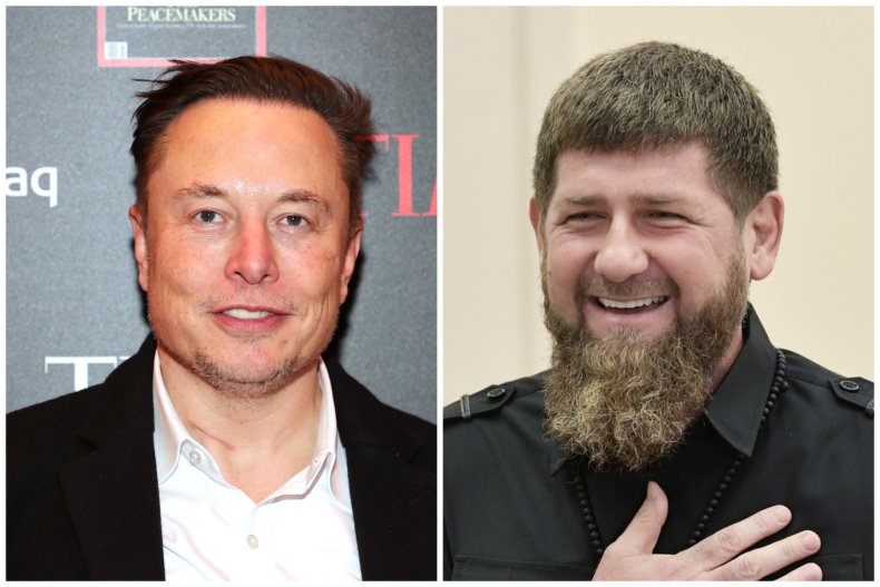 Elon Musk, Ramzan Kadyrov