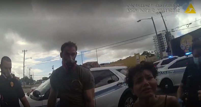 Bodycam footage of Julissa Burgos’ arrest.