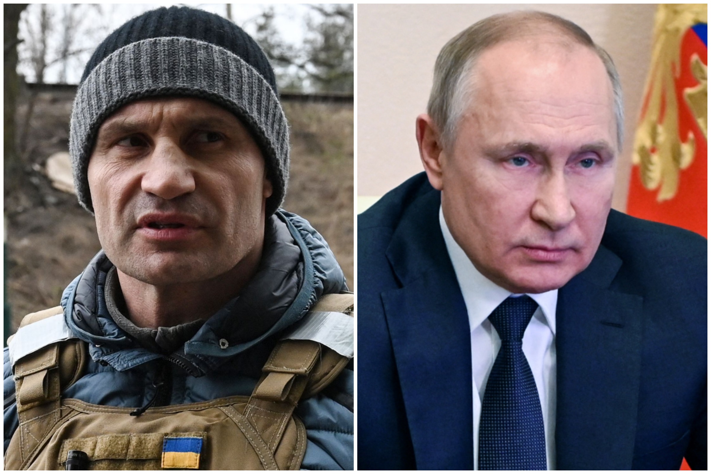 Kyiv Mayor Vitali Klitschko has hit back at claims by Russian President Vla...