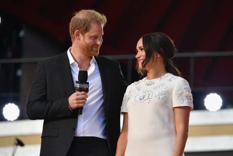 Prince Harry and Meghan Markle Vax