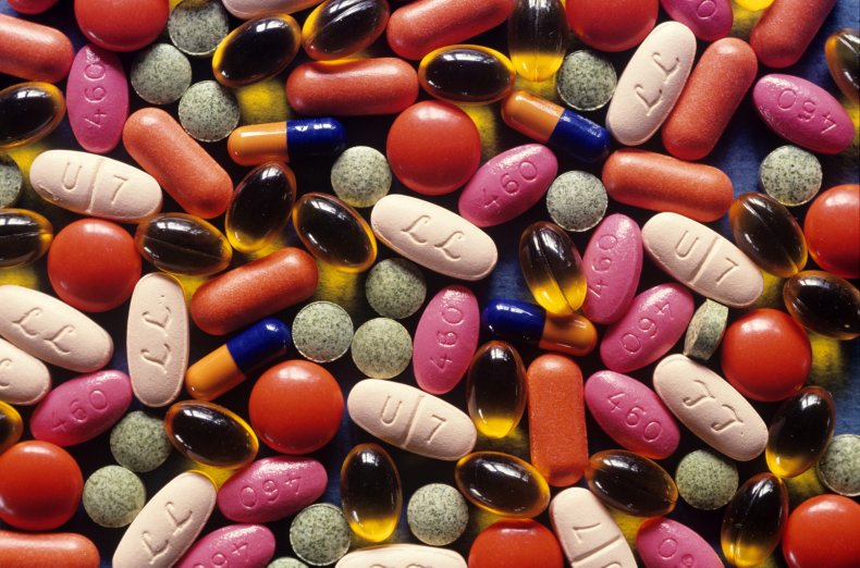 Prescription drugs are pictured