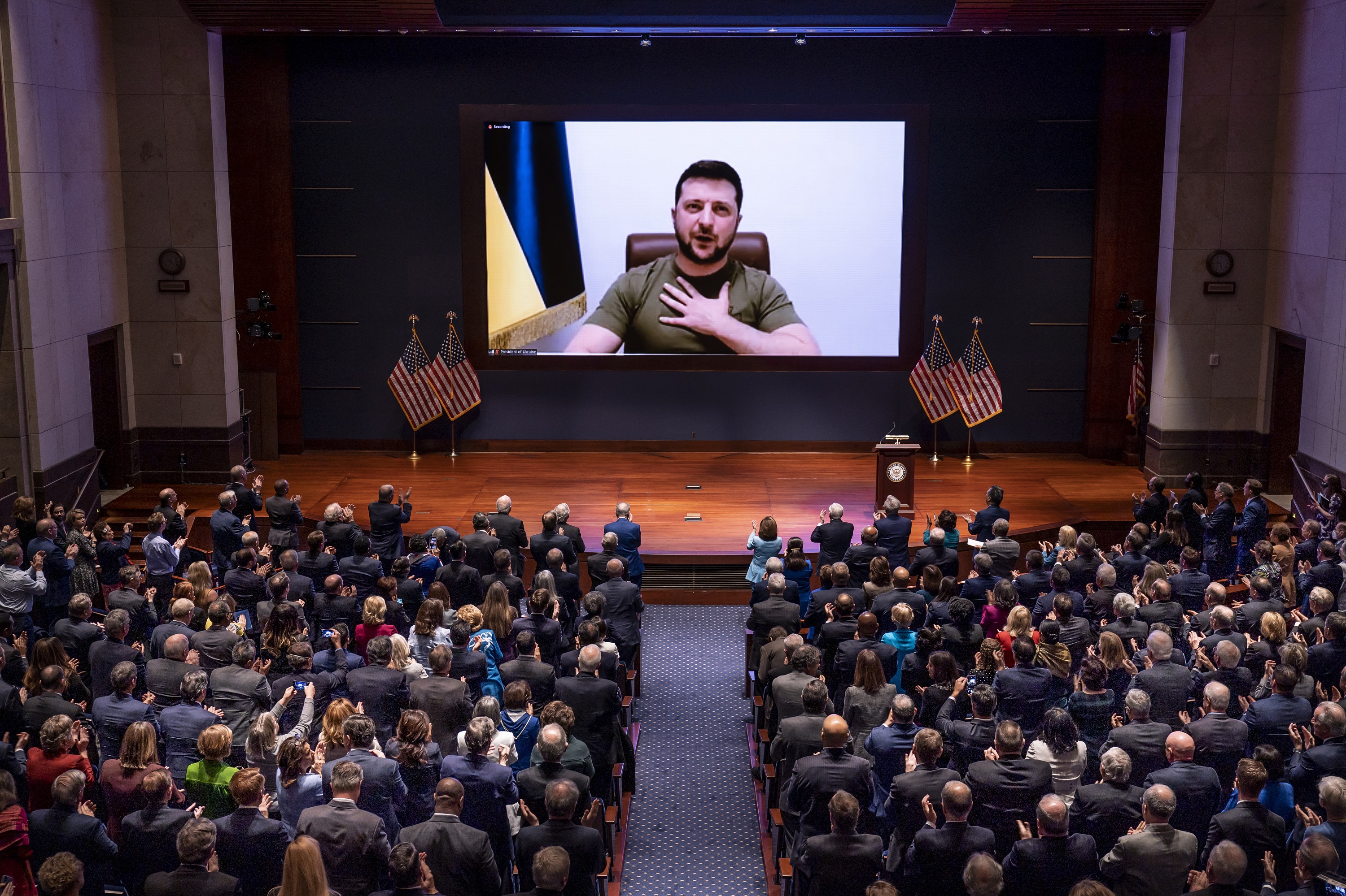 Zelensky's Appeal to Congress Followed by Biden Sending More Weapons