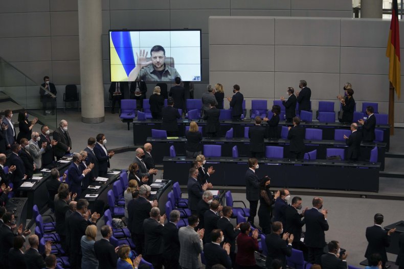 Zelensky Germany Bundestag