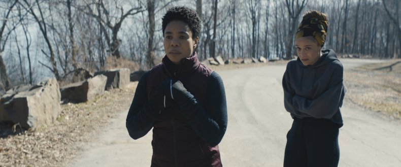 Regina Hall and Amber Gray