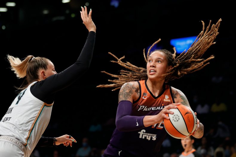 WNBA star Brittney Griner