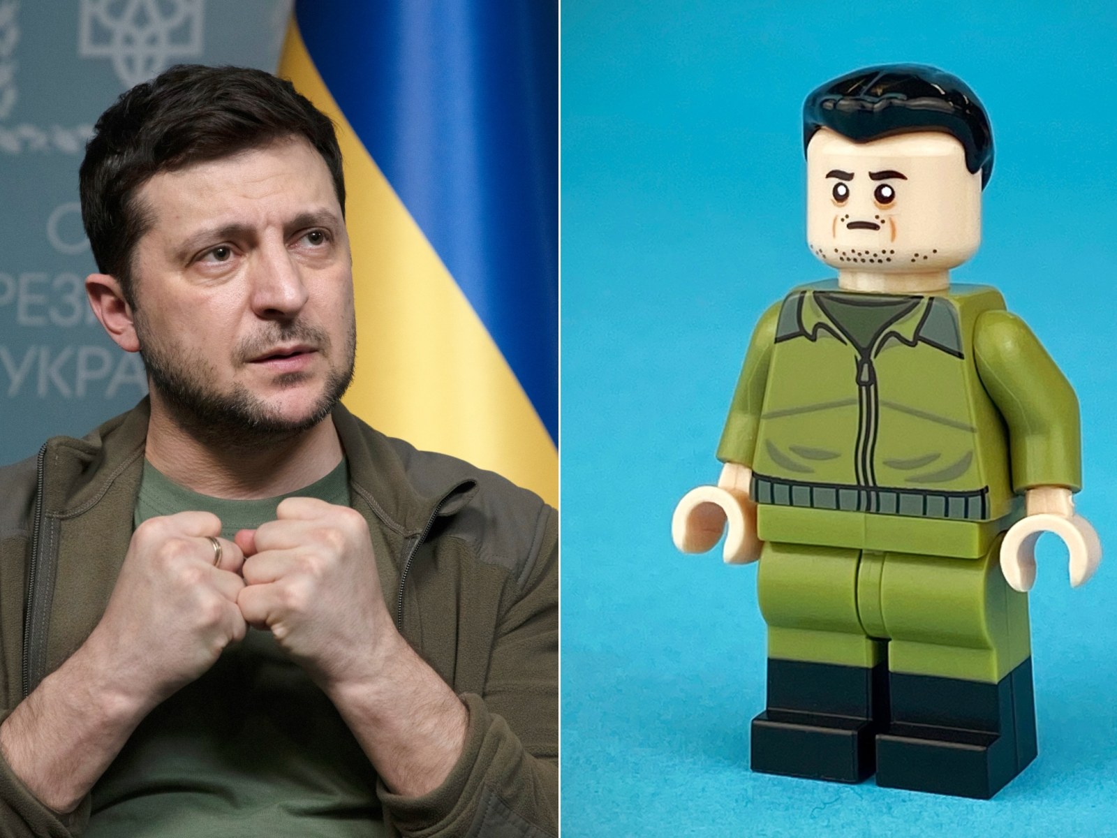 Zelensky Lego Figures Released To Raise Money for Ukraine Refugees