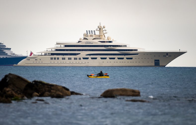 Dilbar yacht Usmanov