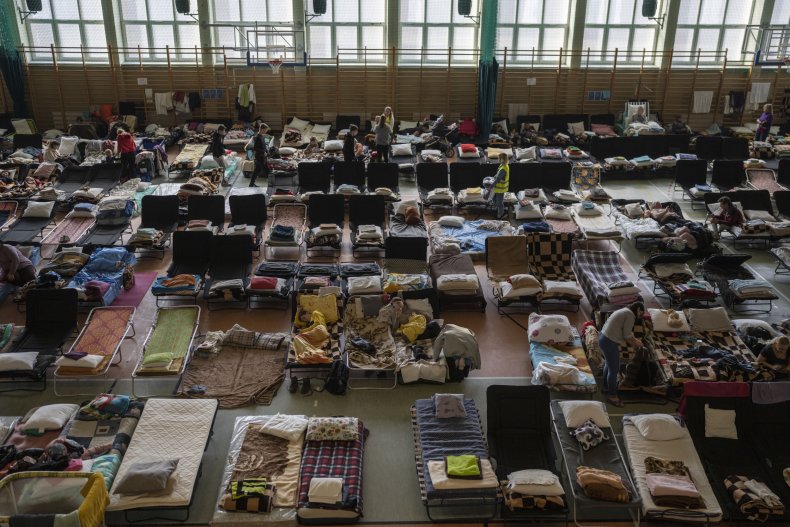 Medyka refugee center