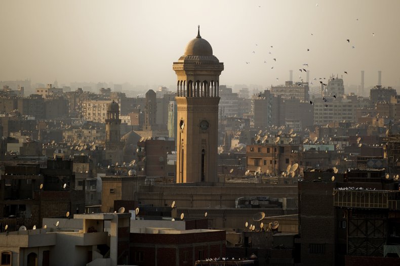 A general view of Cairo's skyline 