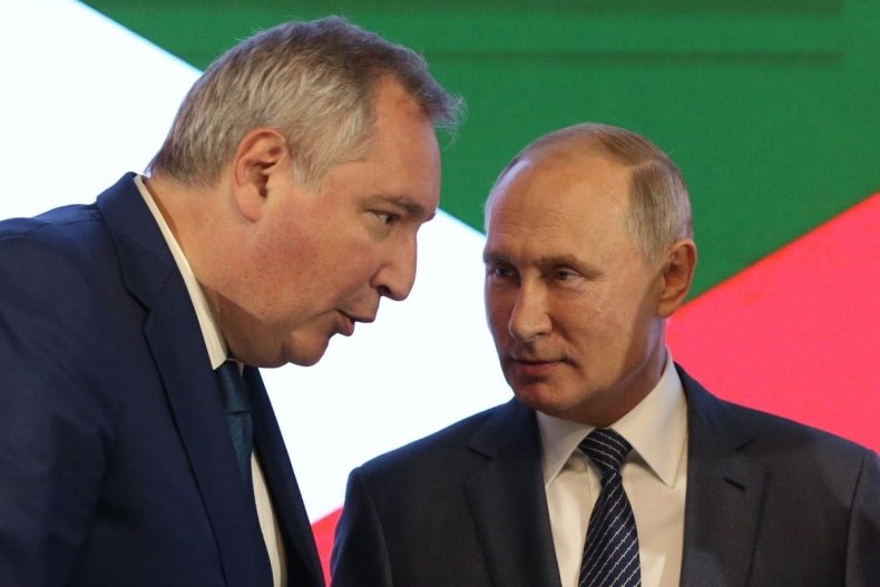 Russian President Vladimir Putin dmitry rogozin 