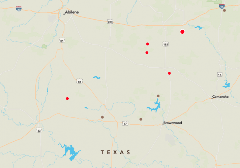 Texas fire map 2