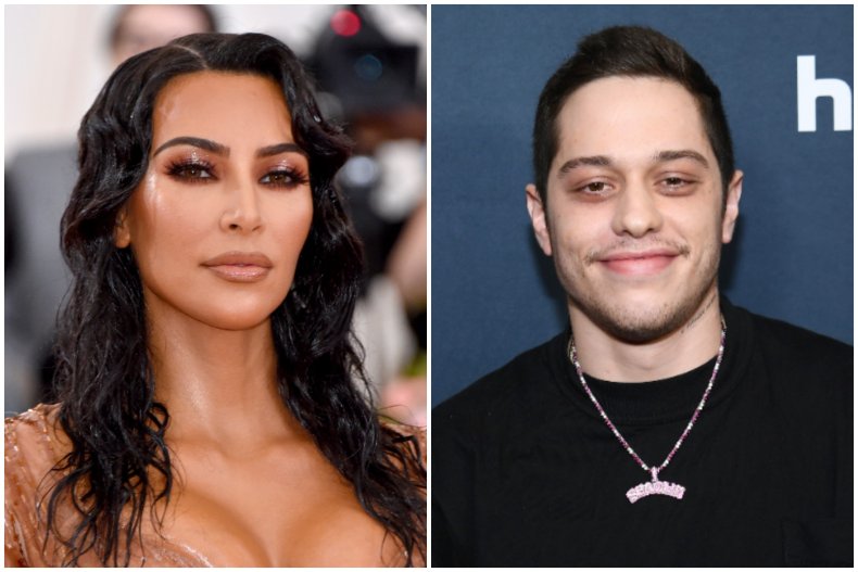 Kim Kardashian and Pete Davidson