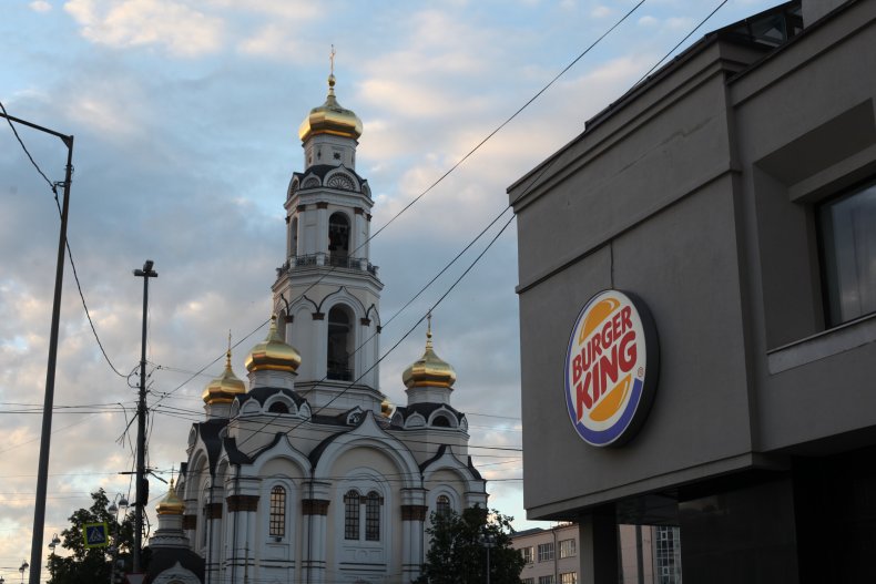 Burger King Russia Authorities