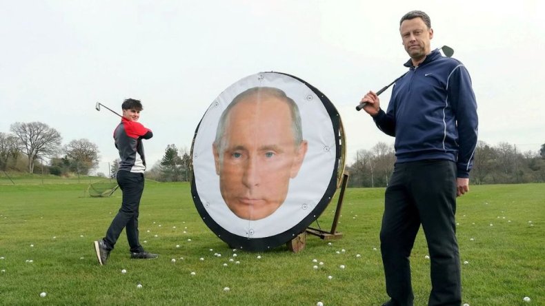 Vladimir Putin, Golf, Ukraine