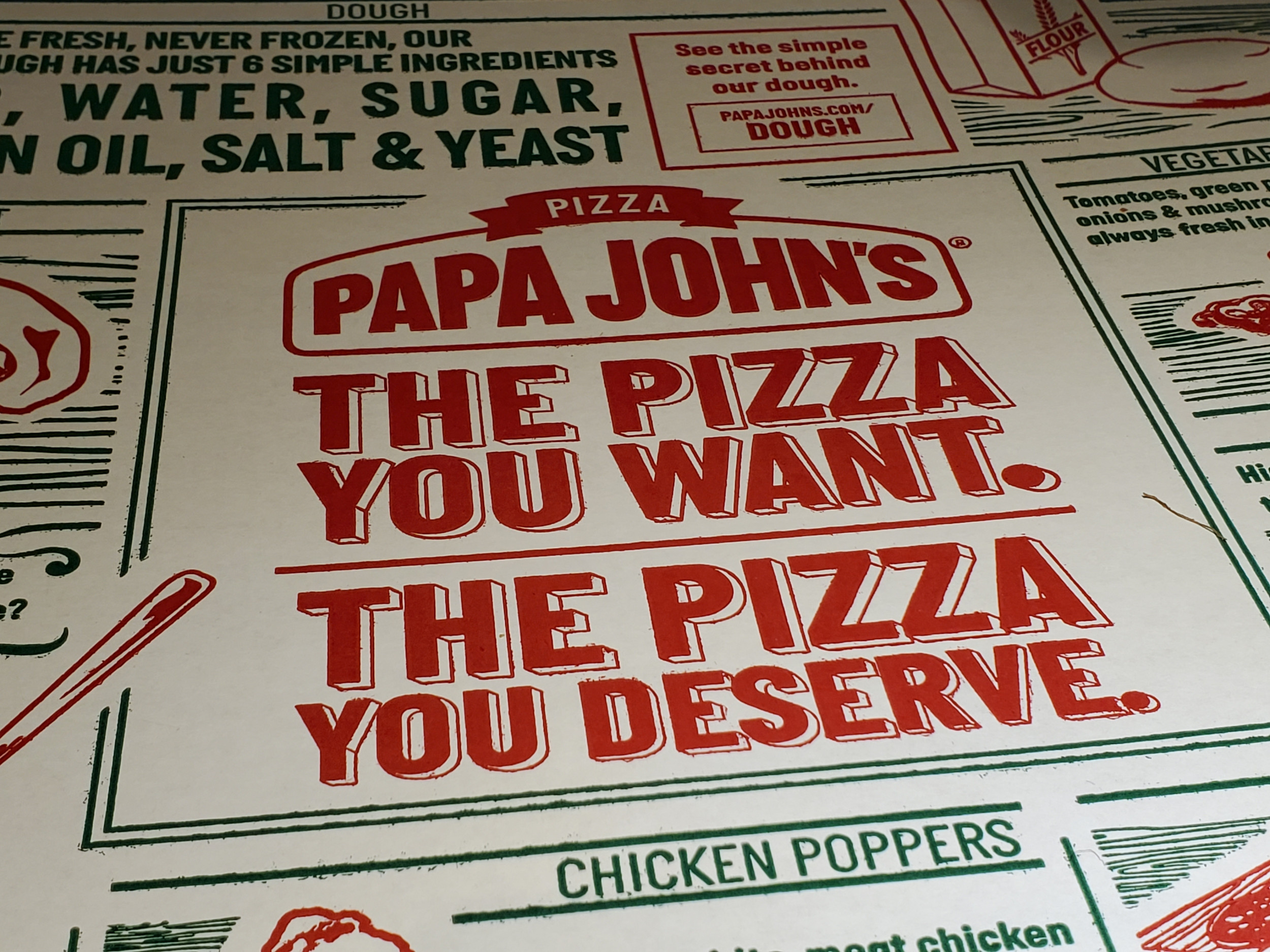 Papa John's Pizza - Hey Pizza lovers! We've got some exciting news! Now get  a starter FREE with every large pizza when you order directly through our  website, Hungerline number or our