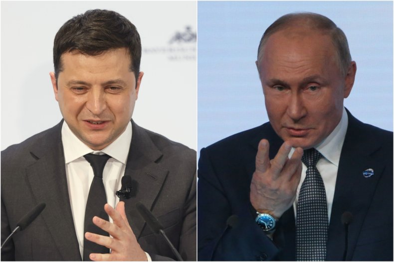 Zelensky and Putin