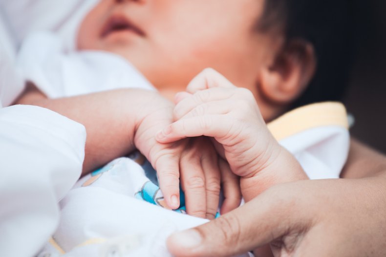 File photo of a newborn baby.