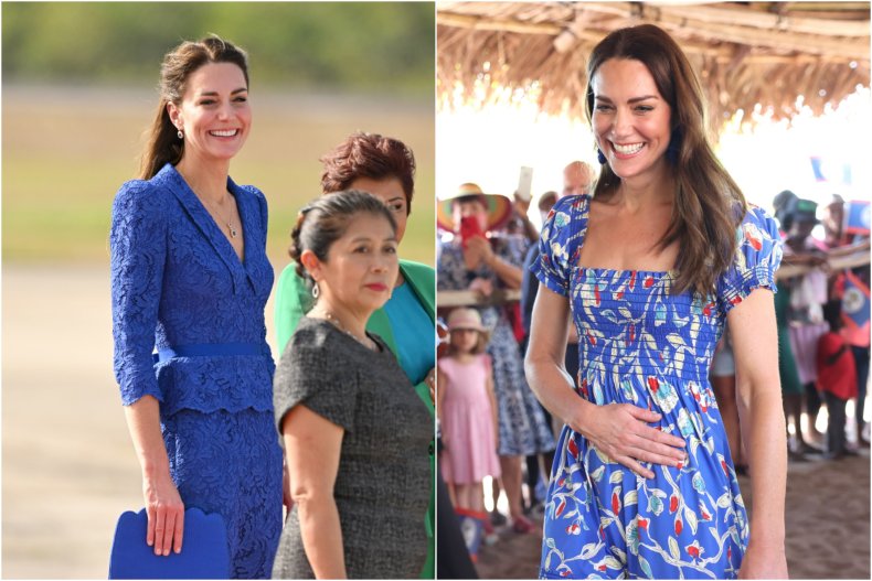 Kate Middleton Belize Fashion