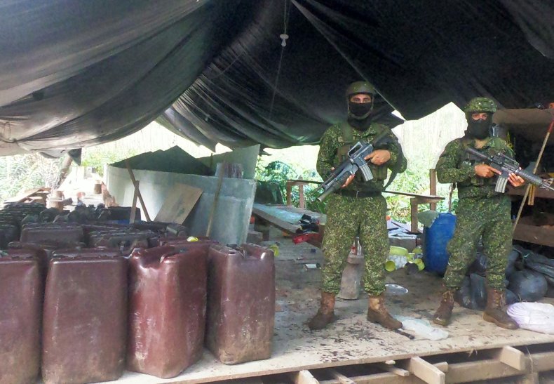 Colombian Navy drug trafficking