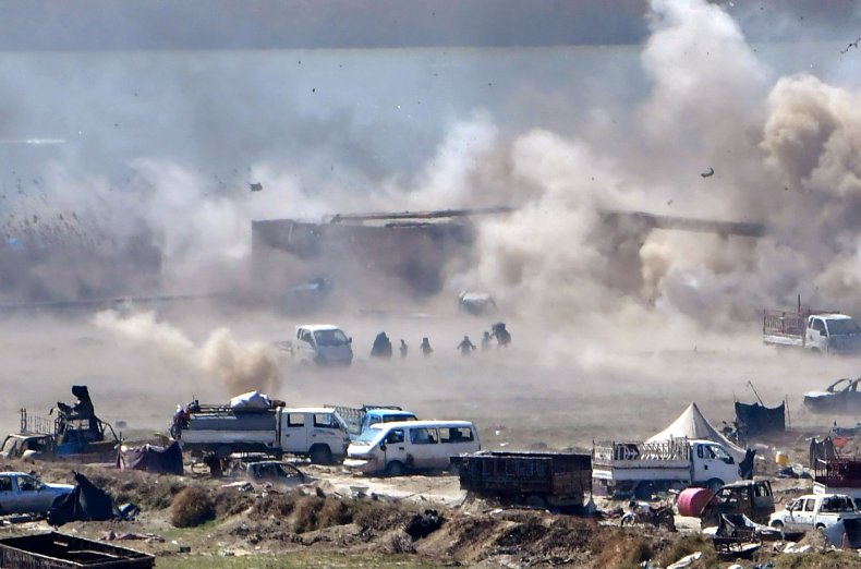 Syria, Baghouz, US, airstrike, ISIS, March, 2019