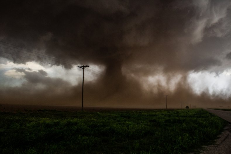 Texas Tornado Viral Video Footage Storm Weather