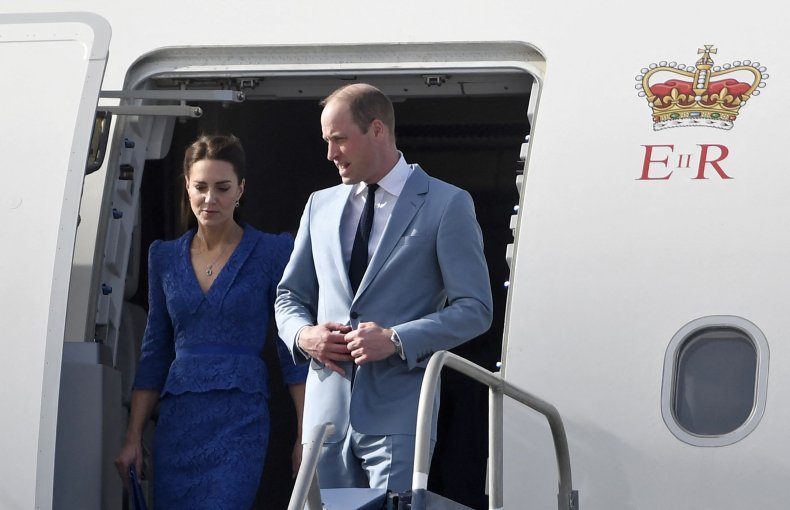 William and Kate Belize Arrival