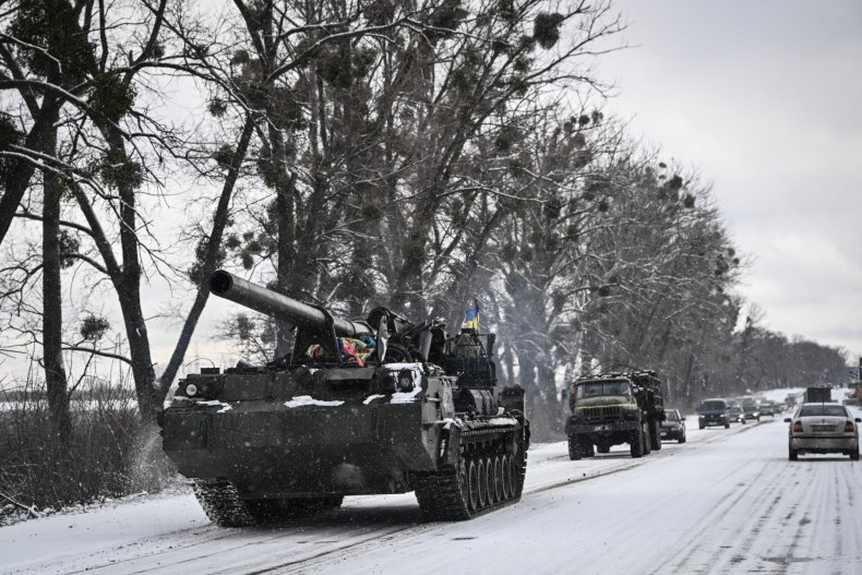 Ukrainian tank