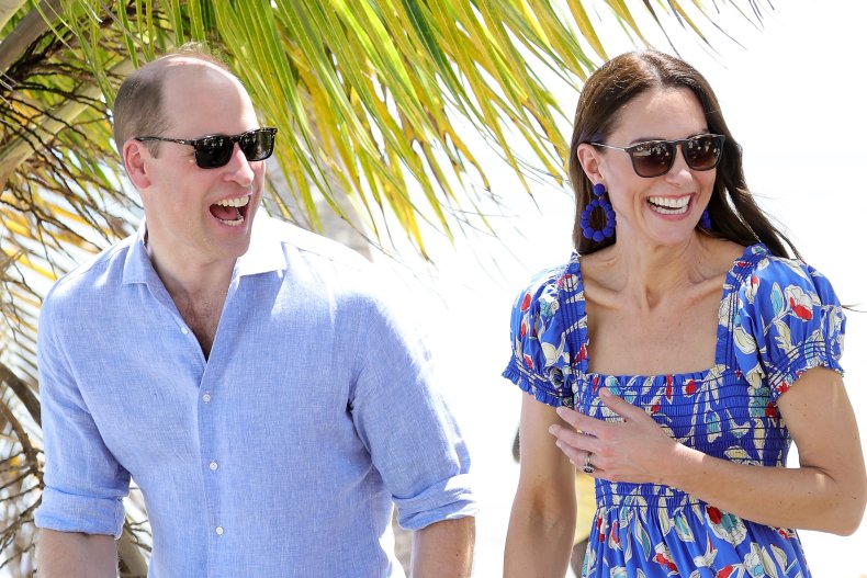 Prince William and Kate Middleton in Belize