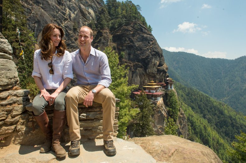 Prince William and Kate Middleton Bhutan