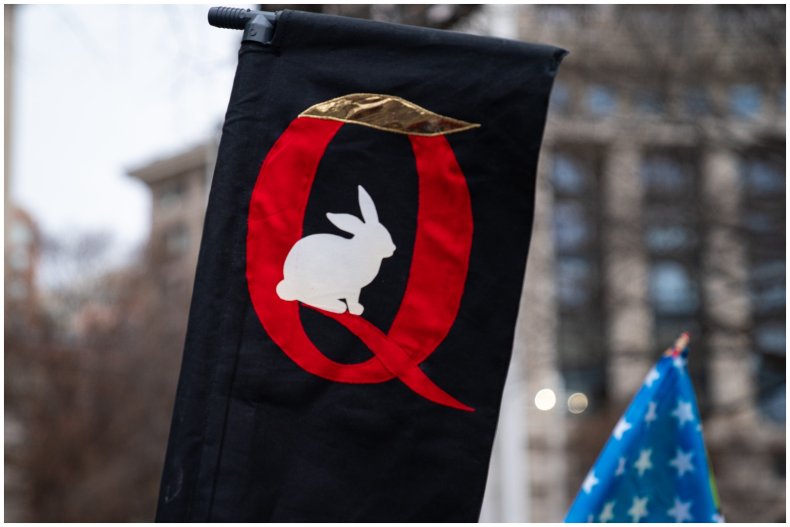 Qanon banner