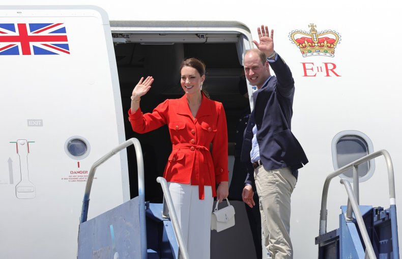 Kate Middleton Prince William Leave Belize