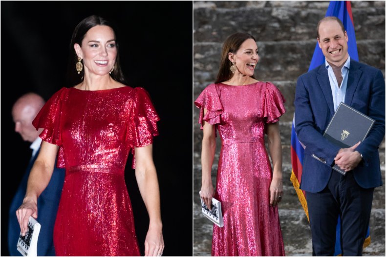 Kate Middleton Belize Reception