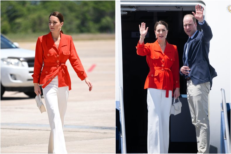 Belize Kate Middleton Airport 2