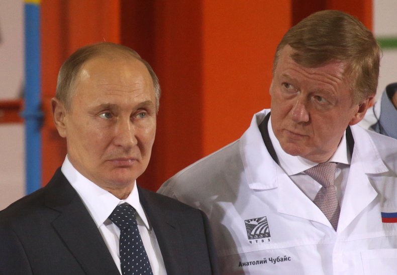 Anatoly Chubais, former Putin ally