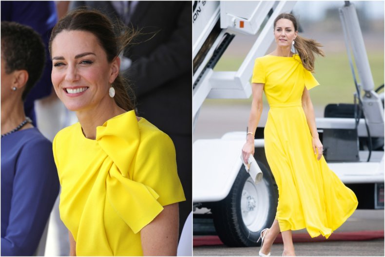 Kate Middleton Jamaica Arrival