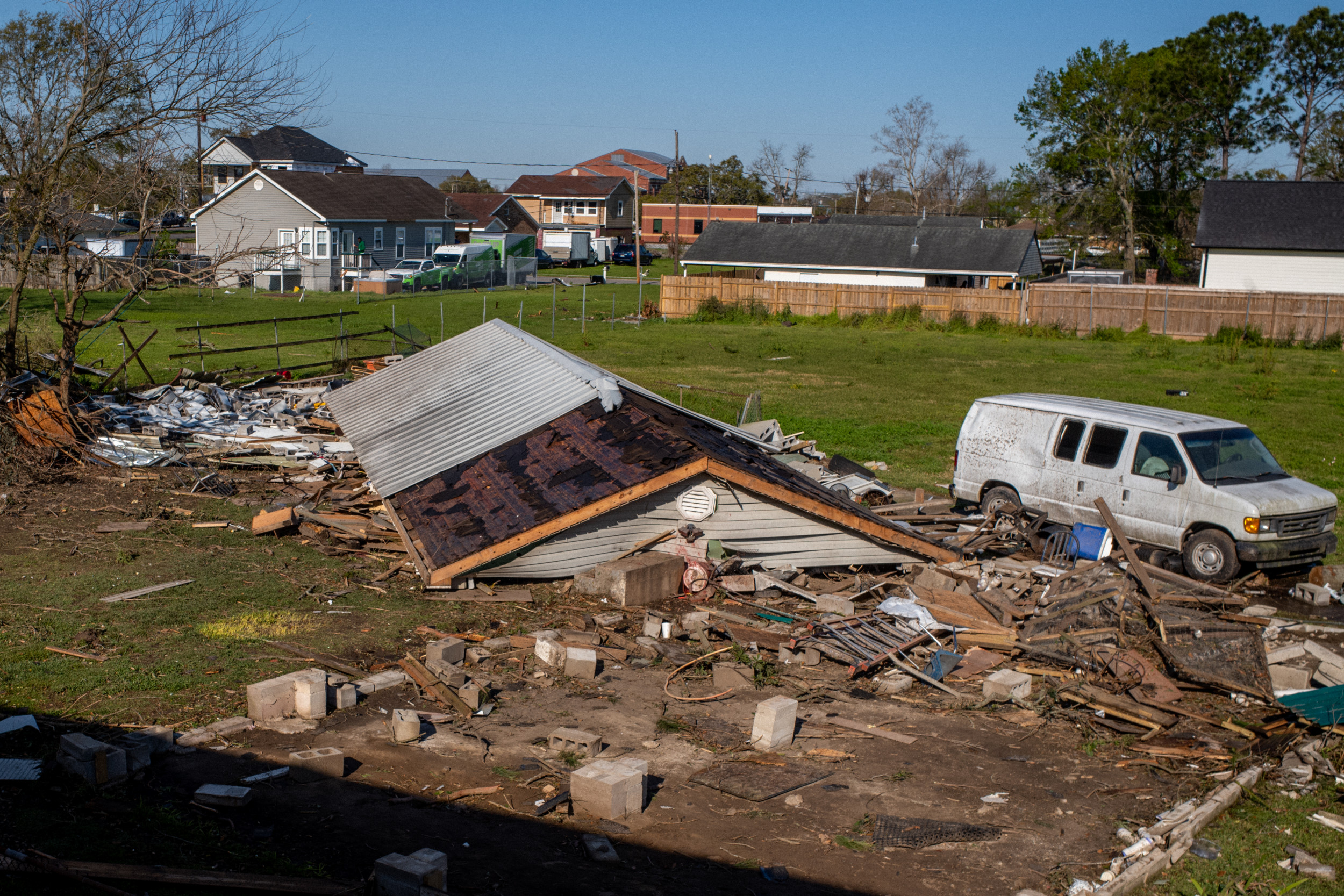 Tornado Throws House With Girl in Wheelchair, Parents Inside Onto Street