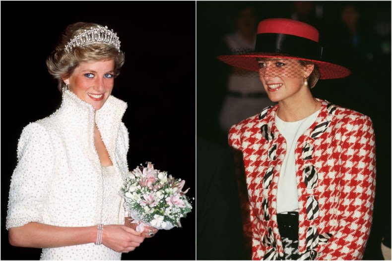 Princess Diana Tour Fashions