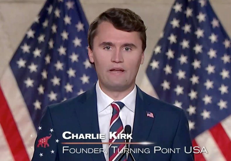 charlie kirk turning point usa rnc convention