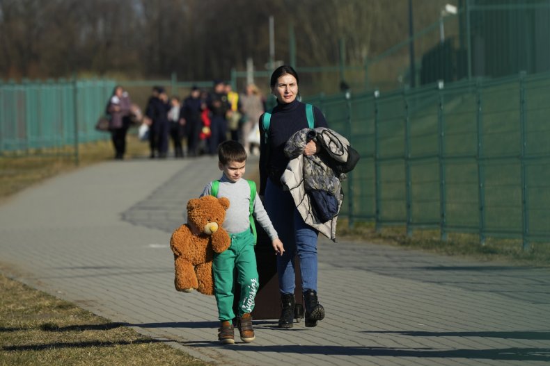 Ukrainian refugees