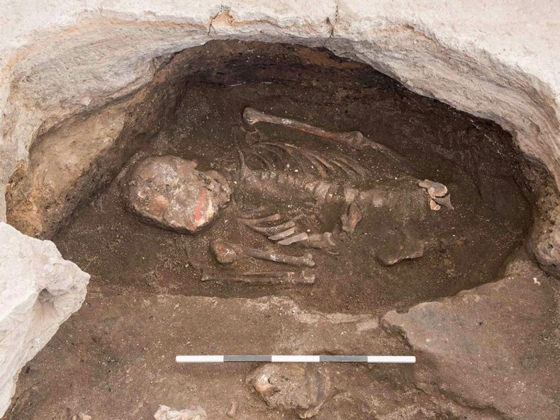 Catalhoyuk Neolithic settlement excavation