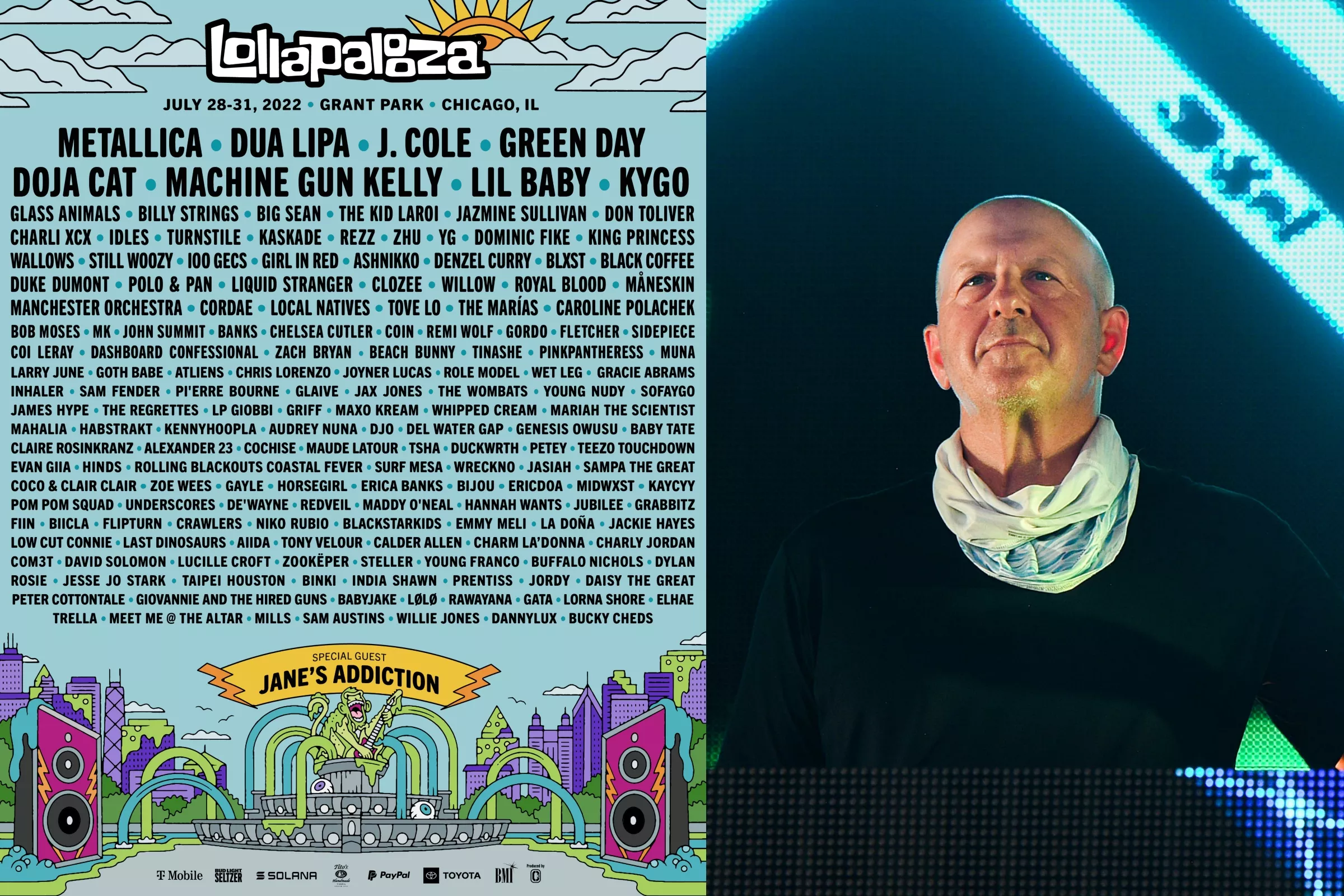 Goldman Sachs CEO's DJ Name As David Solomon to Appear at Lollapalooza - Vimarsana News
